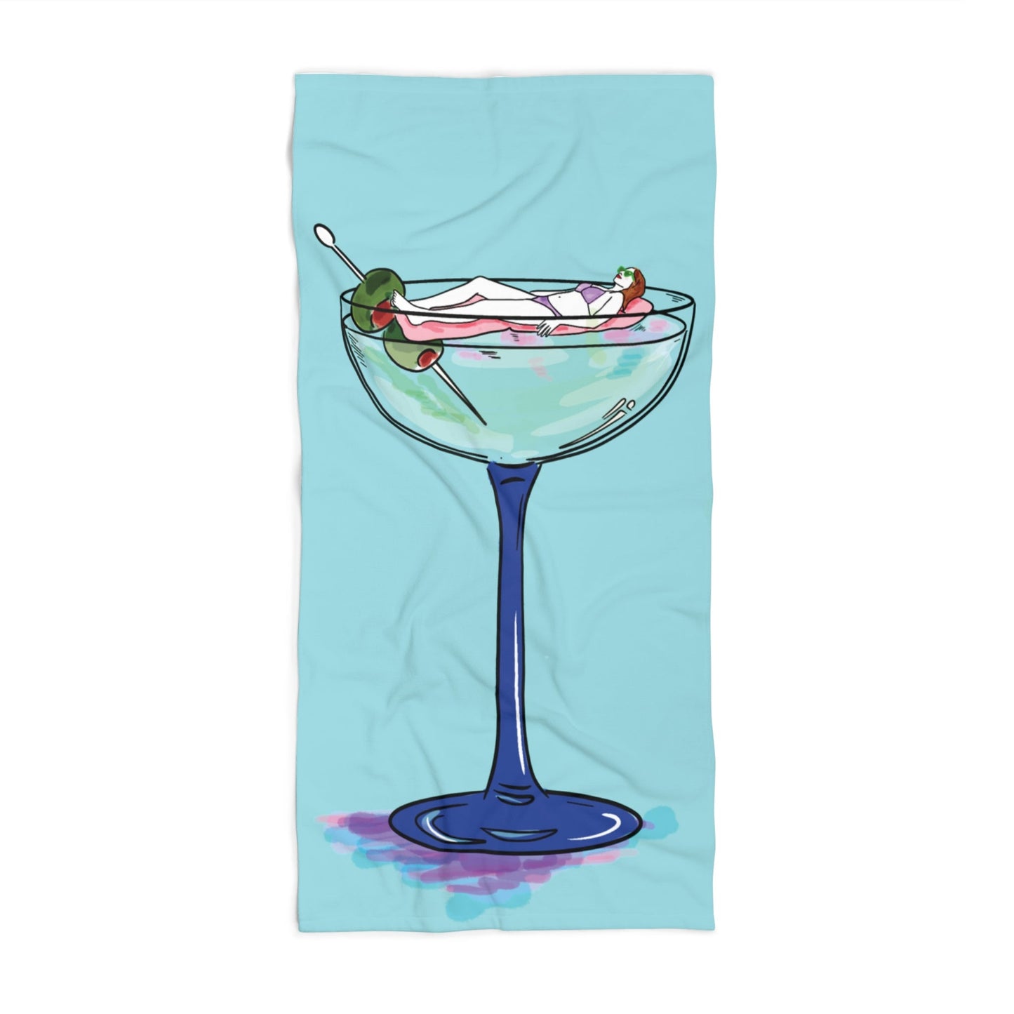 Martini Beach Towel